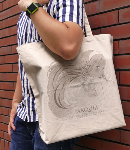 Maquia: When The Promised Flower Blooms Large Tote Bag Natural image 2