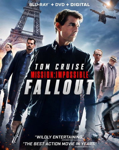 Mission Impossible Fallout Blu ray DVD Digital HD