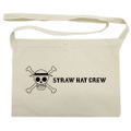 One Piece - Straw Hat Crew Musette Bag Natural thumbnail 1