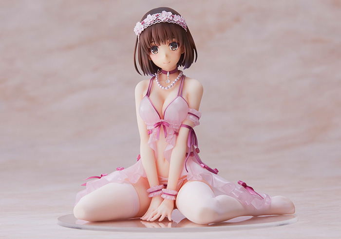 Saenai Heroine no Sodatekata ♭ 1/7 Scale Pre-Painted Figure: Katou Megumi Lingerie Ver. image 1