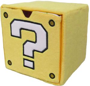 Super Mario Plush Chest: Hatena Block