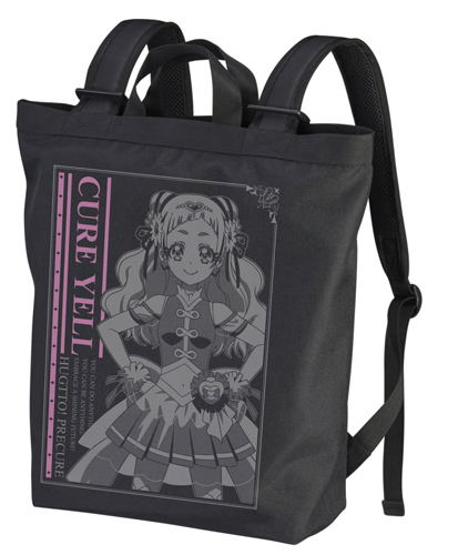 Hugtto! Precure - Cure Yell 2way Backpack Black image 1