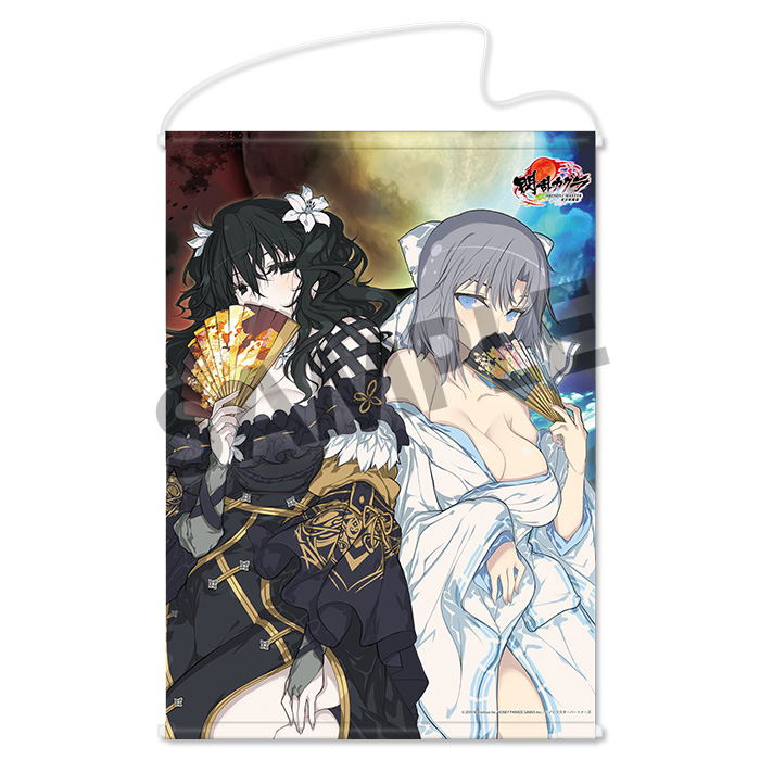 Senran Kagura Shinovi Master -Tokyo Youma-hen- B2 Wall Scroll: Fubuki & Yumi image 1