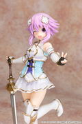 Cyberdimension Neptunia 4 Goddesses Online 1/7 Scale Pre-Painted Figure: Holy Knight Neptune thumbnail 7