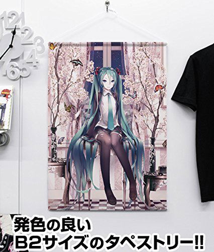 Hatsune Miku Cherry Blossoms B2 Wall Scroll image 2