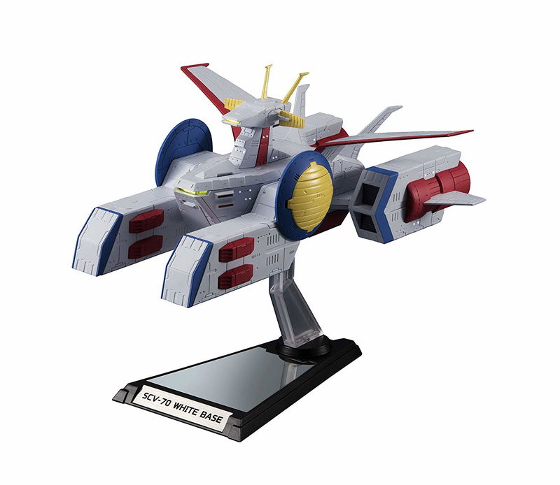 Kikan Taizen Mobile Suit Gundam 1/1700 Scale Pre-Painted Figure: Pegasus-Class Assault Landing Craft White Base image 1