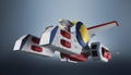 Kikan Taizen Mobile Suit Gundam 1/1700 Scale Pre-Painted Figure: Pegasus-Class Assault Landing Craft White Base thumbnail 13