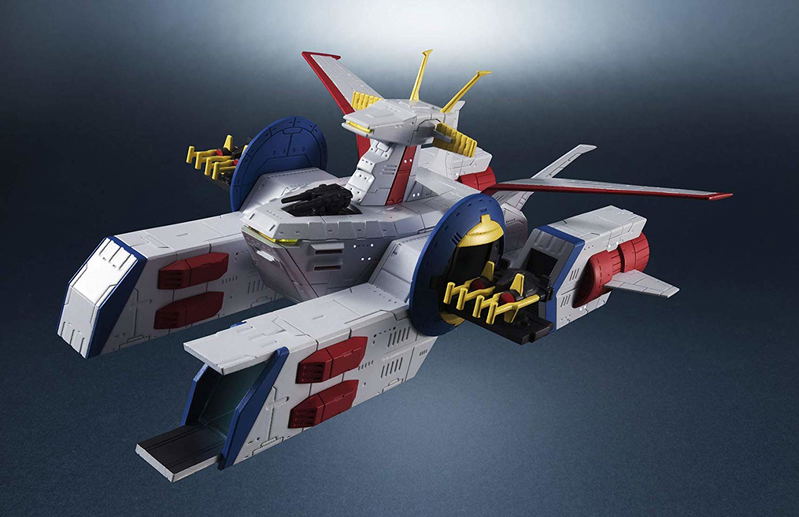 Kikan Taizen Mobile Suit Gundam 1/1700 Scale Pre-Painted Figure: Pegasus-Class Assault Landing Craft White Base image 14