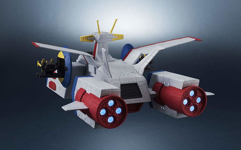 Kikan Taizen Mobile Suit Gundam 1/1700 Scale Pre-Painted Figure: Pegasus-Class Assault Landing Craft White Base image 15