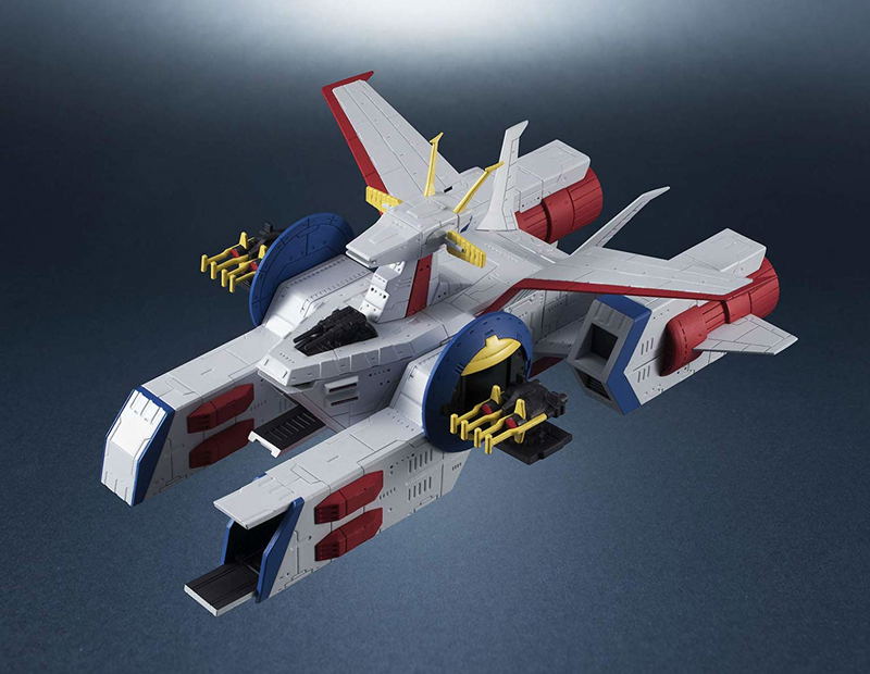 Kikan Taizen Mobile Suit Gundam 1/1700 Scale Pre-Painted Figure: Pegasus-Class Assault Landing Craft White Base image 16