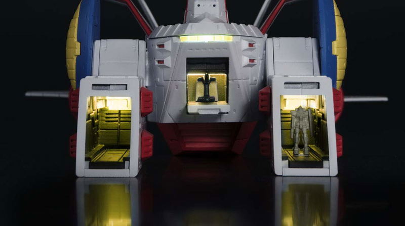 Kikan Taizen Mobile Suit Gundam 1/1700 Scale Pre-Painted Figure: Pegasus-Class Assault Landing Craft White Base image 5