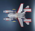 Kikan Taizen Mobile Suit Gundam 1/1700 Scale Pre-Painted Figure: Pegasus-Class Assault Landing Craft White Base thumbnail 9