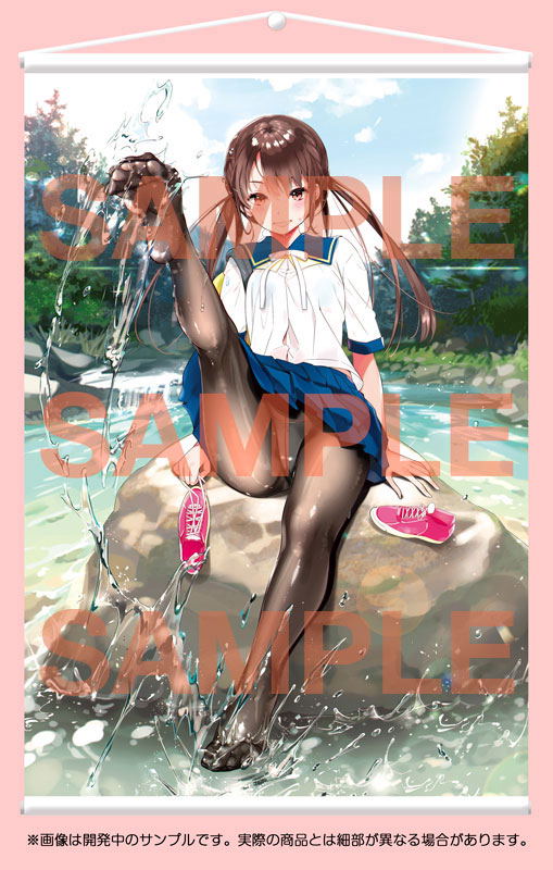 Kuro Tights Wall Scroll Collection 028 Akari Hayakawa image 1