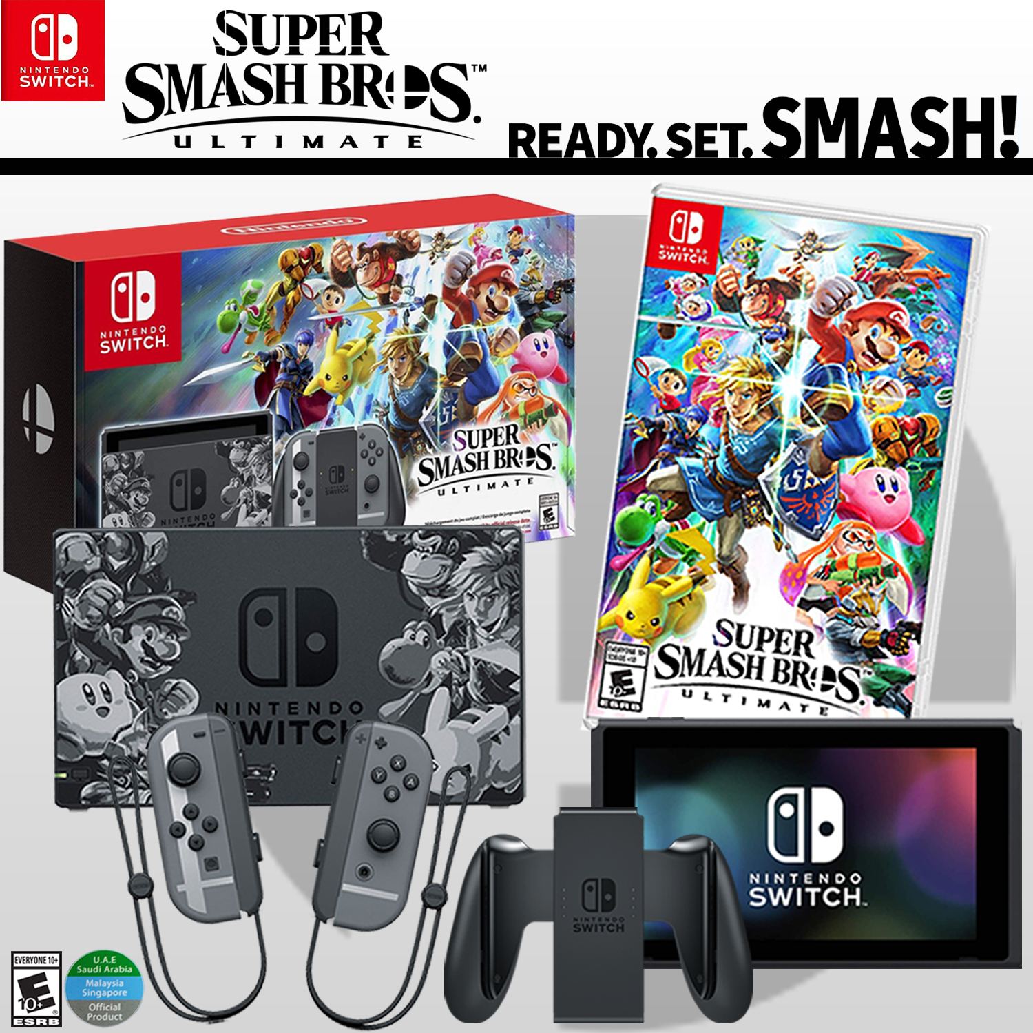 sammensværgelse Kræft utilstrækkelig Nintendo Switch Super Smash Bros. Ultimate Special Set [Limited Edition]