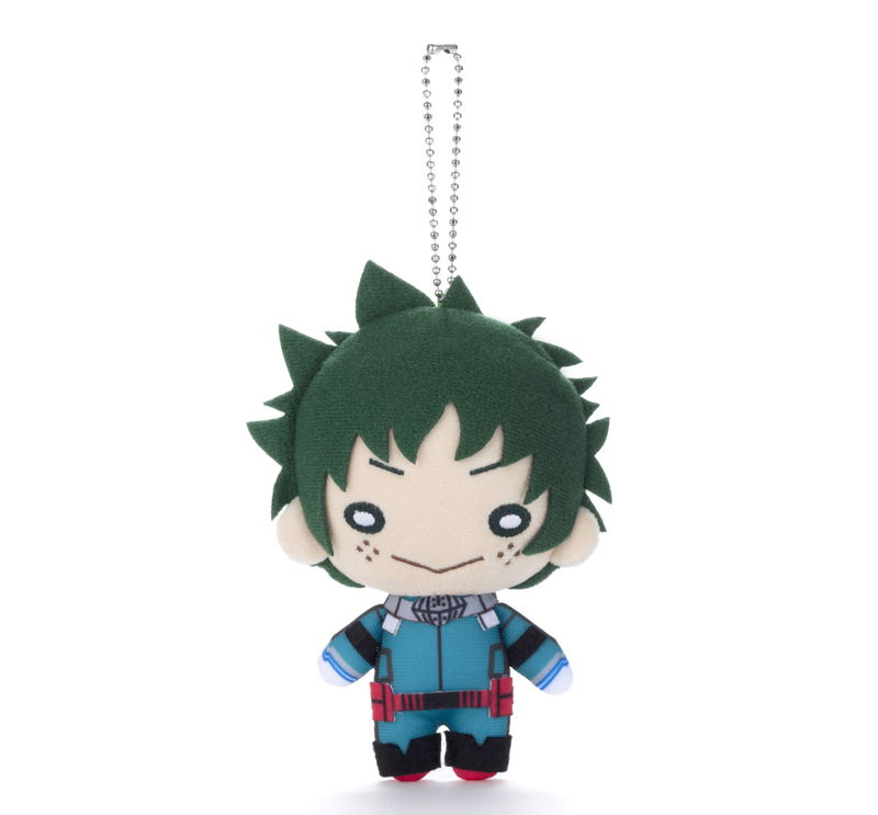 Nitotan My Hero Academia Plush with Ball Chain: Midoriya Izuku (New Costume Ver.) image 1