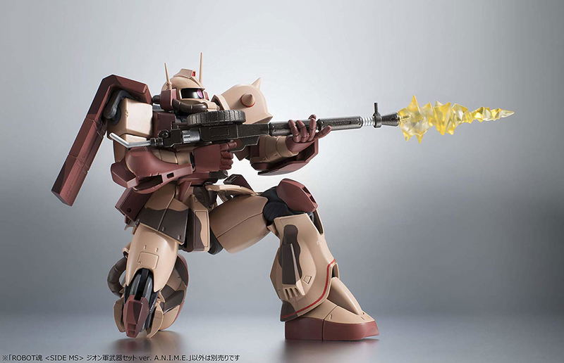Robot Spirits Side MS Mobile Suit Gundam: Zeon Weapon Set Ver. A.N.I.M.E. image 16