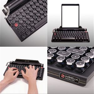 BIOHAZARD RE:2 x Qwerkywriter S Lexington Vintage Typewriter Bluetooth Keyboard [e-capcom Limited]