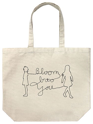 Bloom Into You Large Tote Bag Natural image 1