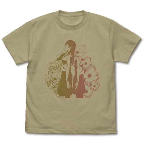 Bloom Into You - Yuu And Touko T-shirt Sand Khaki (M Size) image 1