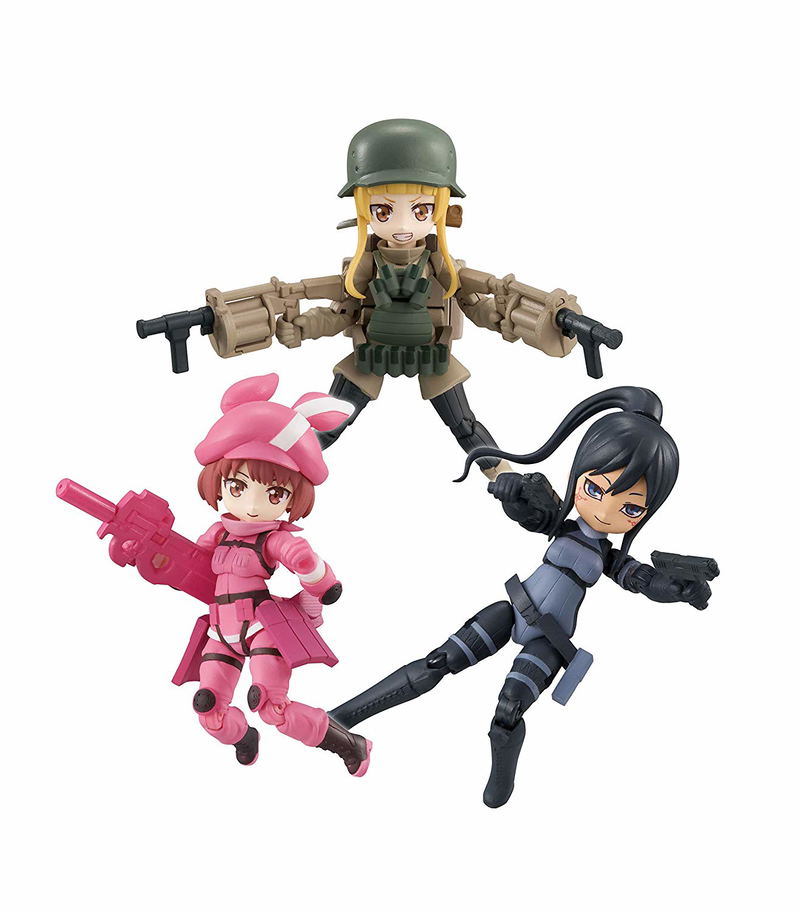 Desktop Army Sword Art Online Alternative Gun Gale Online (Set of 3 pieces) image 1