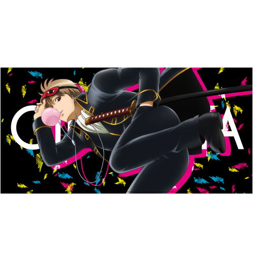 Gintama - Sougo Okita 120cm Big Towel Katsugeki Ver. image 1