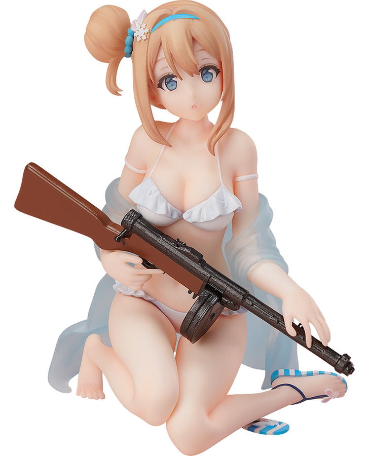 Girls' Frontline 1/12 Scale Pre-Painted Figure: Suomi KP-31 Swimsuit Ver. (Midsummer Pixie) image 1