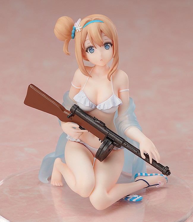 Girls' Frontline 1/12 Scale Pre-Painted Figure: Suomi KP-31 Swimsuit Ver. (Midsummer Pixie) image 2