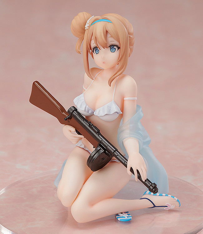 Girls' Frontline 1/12 Scale Pre-Painted Figure: Suomi KP-31 Swimsuit Ver. (Midsummer Pixie) image 4