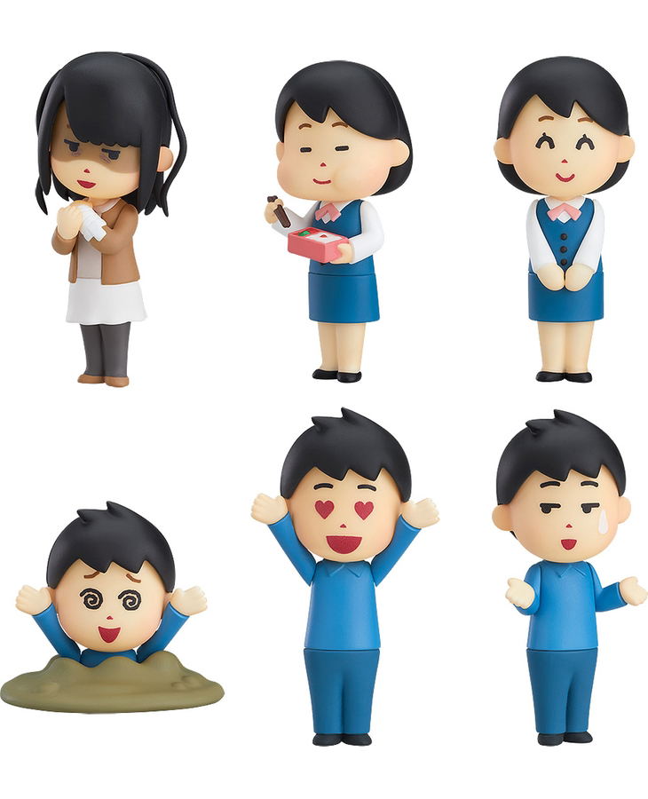 Irasutoya Collectible Figures 01 (Set of 6 pieces) image 1
