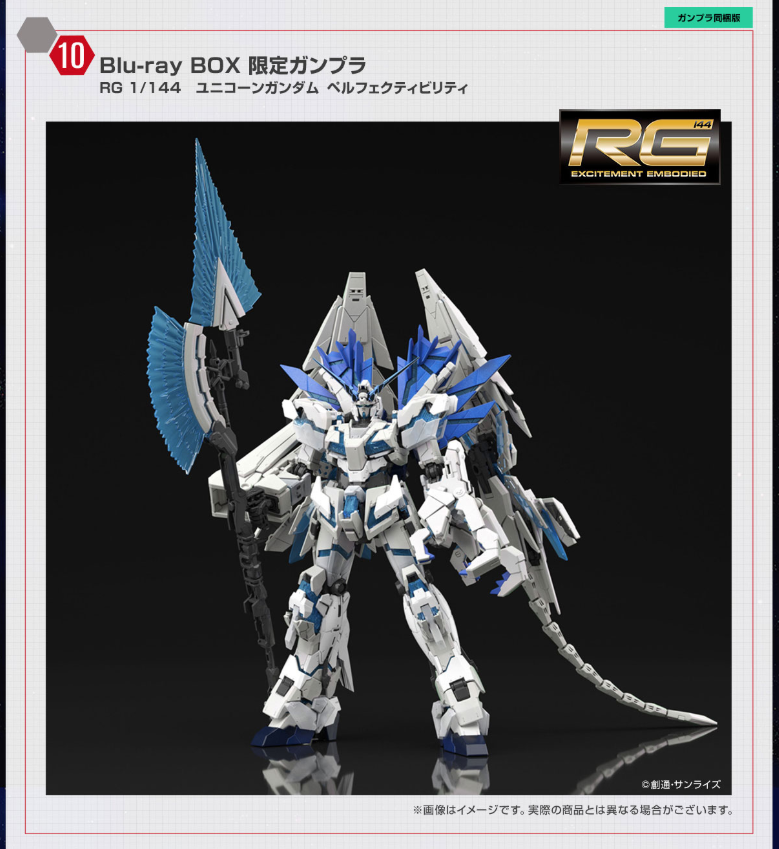 Mobile Suit Gundam Unicorn (Blu-ray Box + RG 1/144 Full Armor