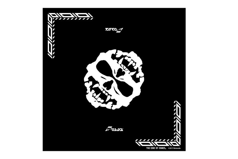 Splatoon 2 - Ika Scull Mask Bandana Black image 2