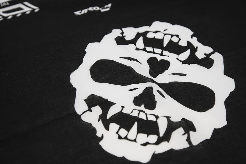 Splatoon 2 - Ika Scull Mask Bandana Black image 3