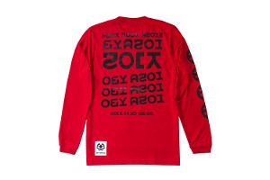 Splatoon 2 Tako Long Sleeve T-shirt Red (XL Size)