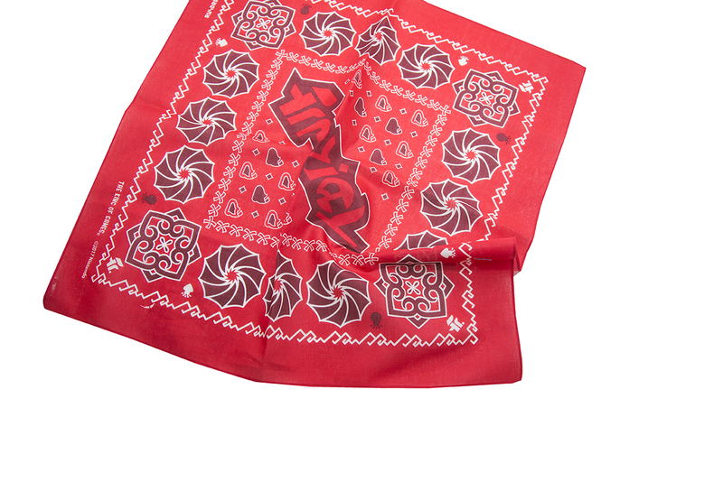Splatoon 2 - Yakifugu Biscuit Bandana Red image 3