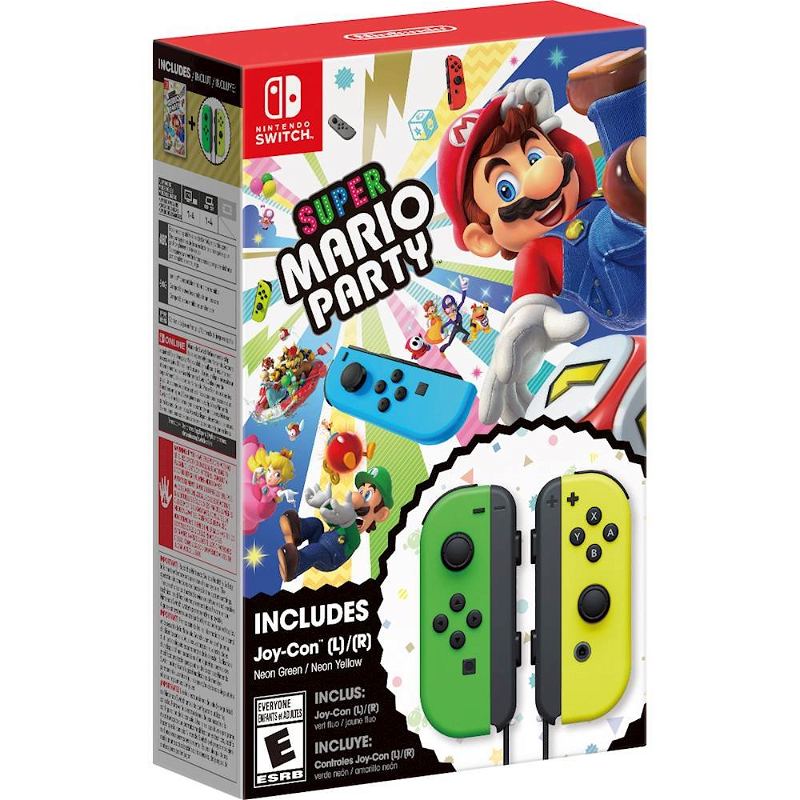 Super Mario Party Joy-Con Bundle (Neon Green / Neon Yellow) [Limited  Edition] for Nintendo Switch - Bitcoin & Lightning accepted