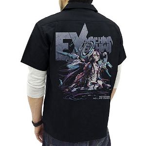 No Game No Life: Zero - Schwi Full Color Work Shirt Black (XL Size)