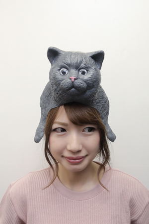 Cat Hat Costume Gray