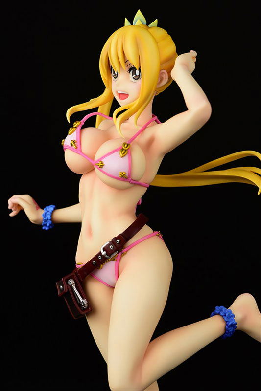 Fairy Tail 1/6 Scale Pre-Painted Figure: Lucy Heartfilia Swimsuit Gravure Style Ver. Side Tail image 13