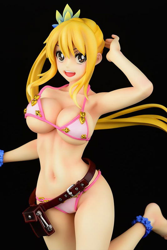 Fairy Tail 1/6 Scale Pre-Painted Figure: Lucy Heartfilia Swimsuit Gravure Style Ver. Side Tail image 2