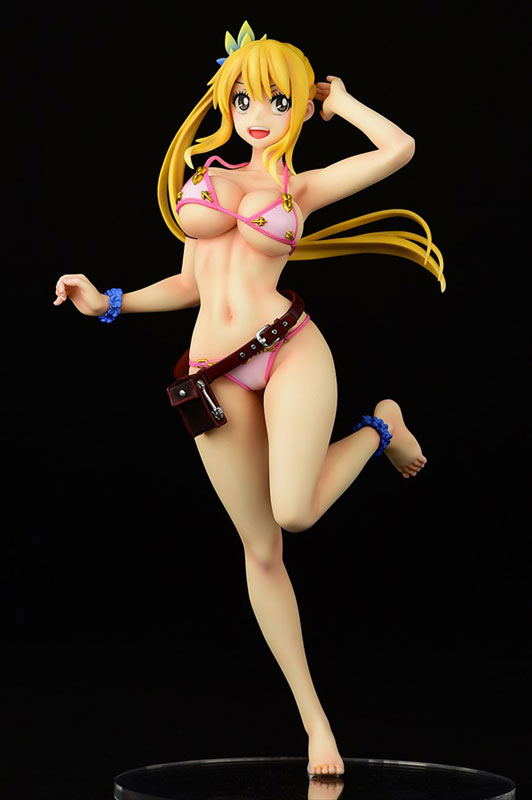 Fairy Tail 1/6 Scale Pre-Painted Figure: Lucy Heartfilia Swimsuit Gravure Style Ver. Side Tail image 3