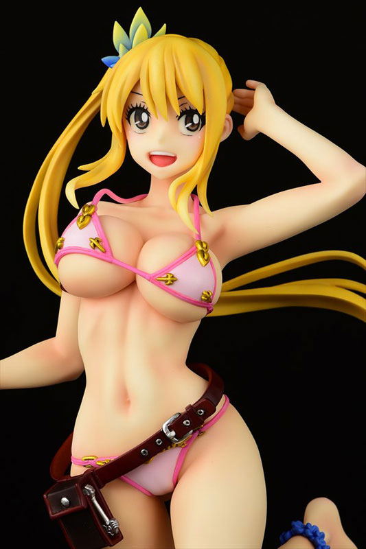 Fairy Tail 1/6 Scale Pre-Painted Figure: Lucy Heartfilia Swimsuit Gravure Style Ver. Side Tail image 6
