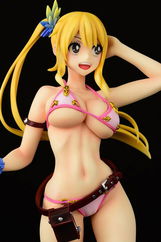 Fairy Tail 1/6 Scale Pre-Painted Figure: Lucy Heartfilia Swimsuit Gravure Style Ver. Side Tail image 7