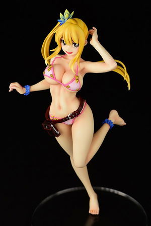 Fairy Tail 1/6 Scale Pre-Painted Figure: Lucy Heartfilia Swimsuit Gravure Style Ver. Side Tail_