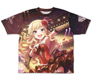 The Idolm@ster Cinderella Girls - Sol Paraiso Yui Ohtsuki Double-sided Full Graphic T-shirt (L Size)