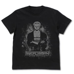 One Piece - Three Swords Zoro T-shirt Black (M Size)_