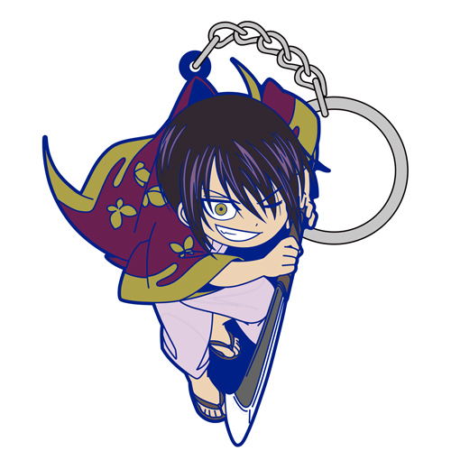 Gintama Tsumamare Keychain: Shinsuke Takasugi Rakuyou Kessen Hen Ver. (Re-run) image 1