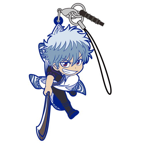 Gintama Tsumamare Strap: Gintoki Sakata Rakuyou Kessen Hen Ver. (Re-run) image 1