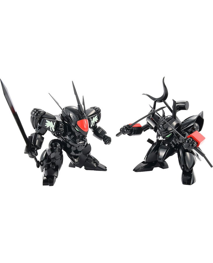 Mashin Hero Wataru PLAMAX MS-04: Black Ryujinmaru / Senjinmaru Set image 1