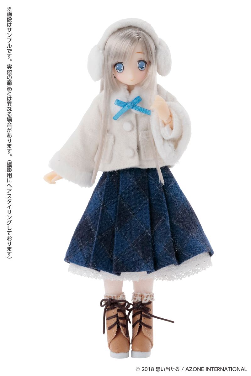 Adorable 1/12 Scale Doll with Stylish Clothing