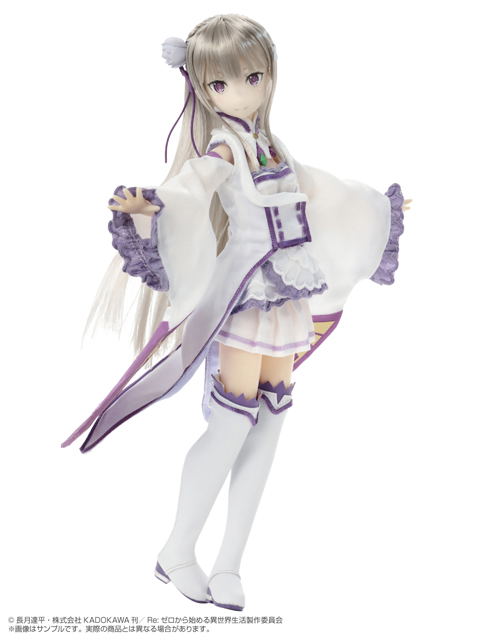Re:Zero kara Hajimeru Isekai Seikatsu Memory Snow Pureneemo Character Series 1/6 Scale Fashion Doll: Emilia image 1